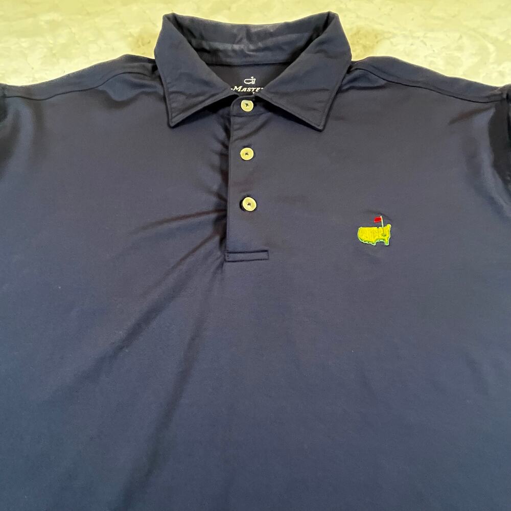 Masters Tech Performance Men's Solid Navy Blue Pe… - image 6